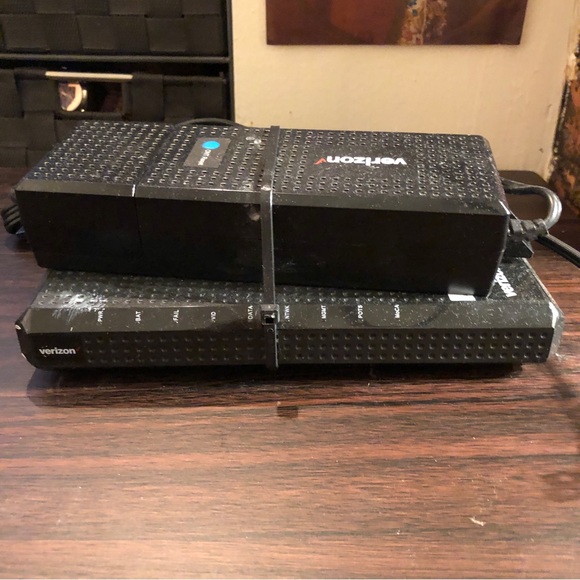 Verizon FIOS Actiontec MI424WR Rev 1 Router Cable Modem w/ Ethernet Cable - Picture 2 of 4